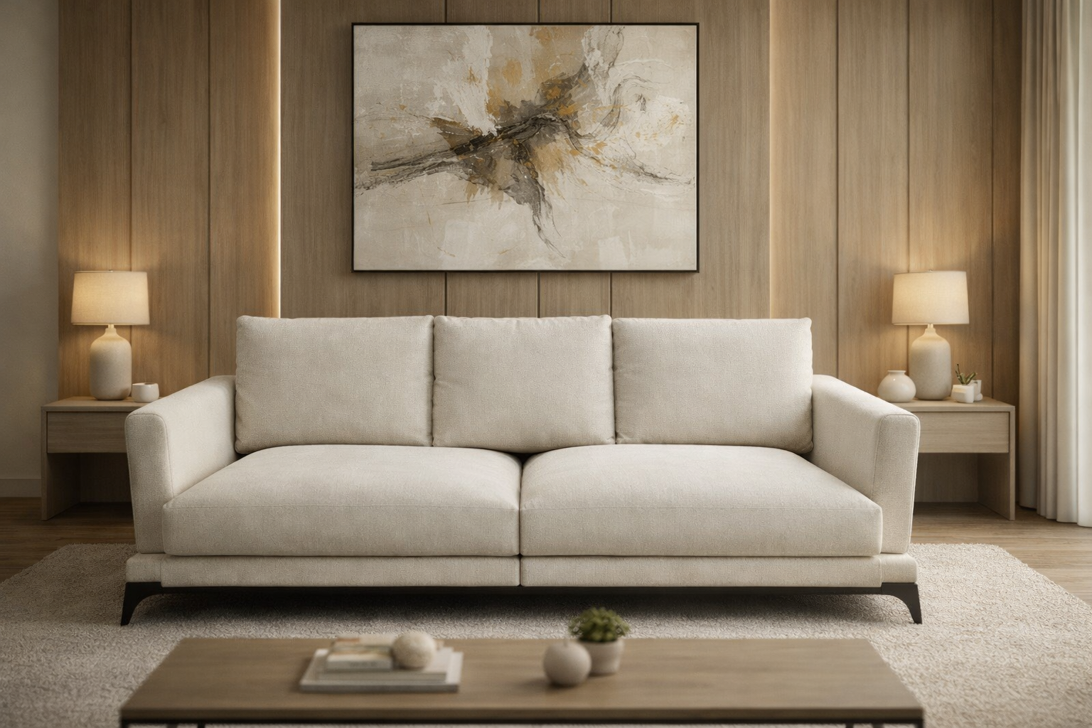 Прямой диван Хилтон